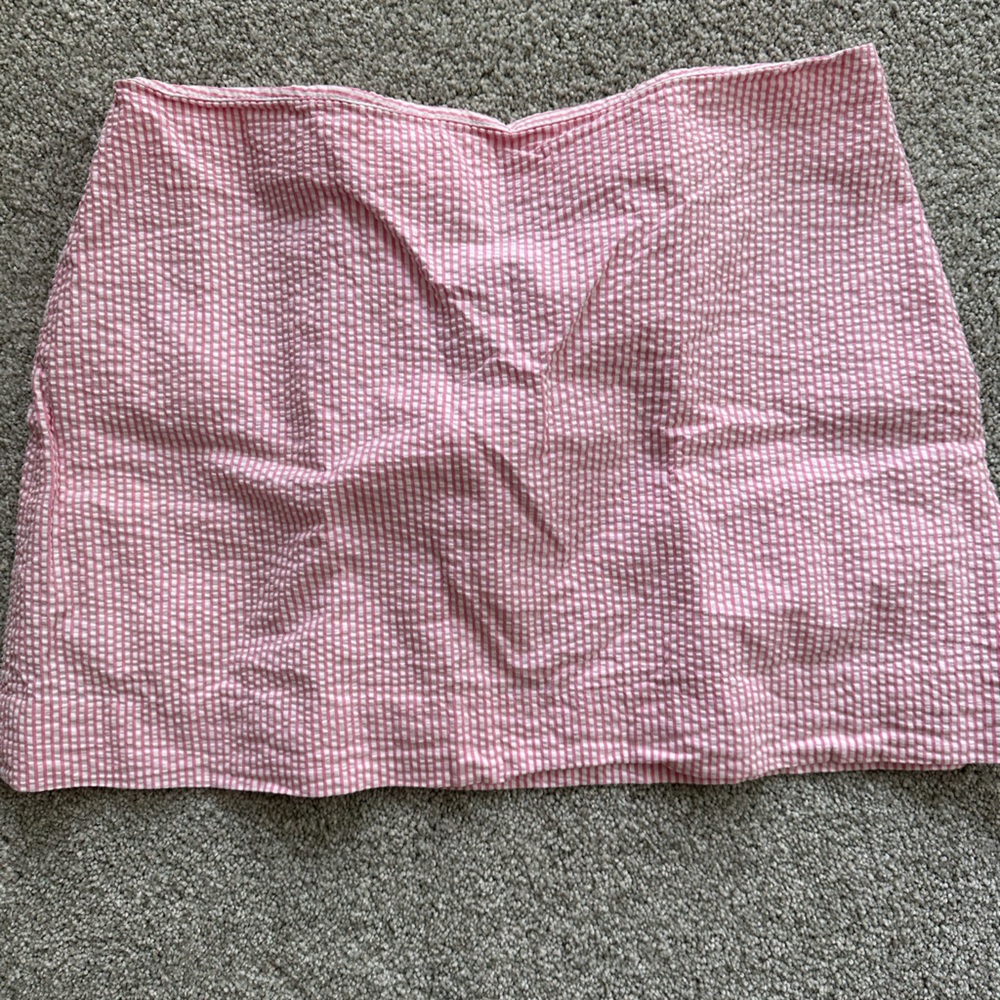 Lilly Pulitzer Seersucker Skirt